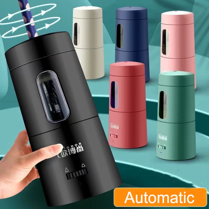 Electric Pencil Sharpener Usb - 창의적인 디자인의 자동 전기 연필깎이, USB