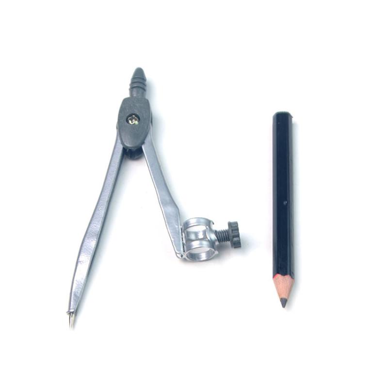 금속 잠금 장치가 있는 컴퍼스 세트, 휴대용 원 그리기 - Math Geometry Set With Compass 리뷰 및 가격