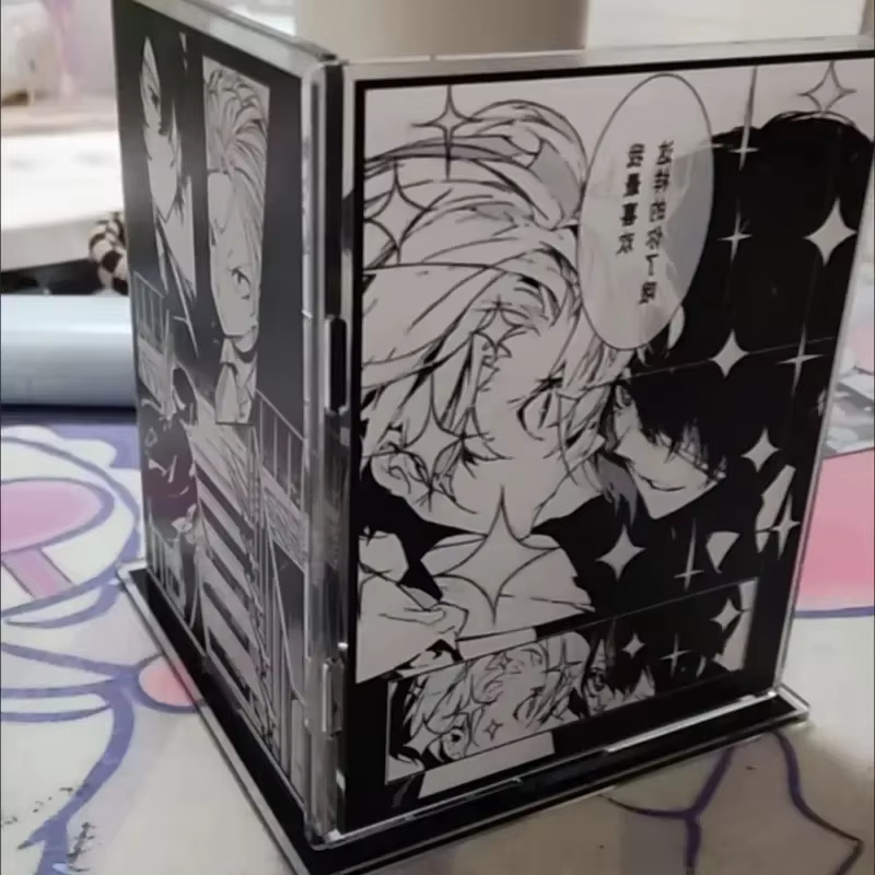 애니메이션 BSD 소쿠쿠 장면 아크릴 스탠드, 다자이  - Desk Accessories 리뷰 및 가격